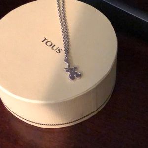 Tous Jewelry - Tous 24β necklace with charm new sterling silver Tous Jewelry - Tous 24β necklace with charm new sterling silver